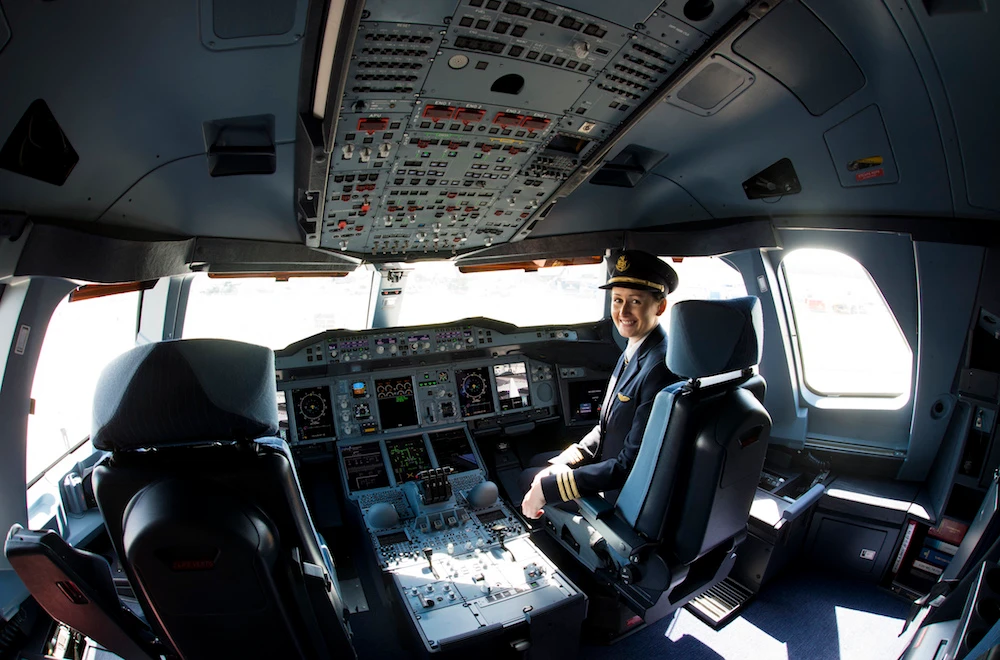 Whilst not seeking to eradicate cockpit crew altogether, Project Connect and other systems could reduce numbers. (AFP/File Photo)