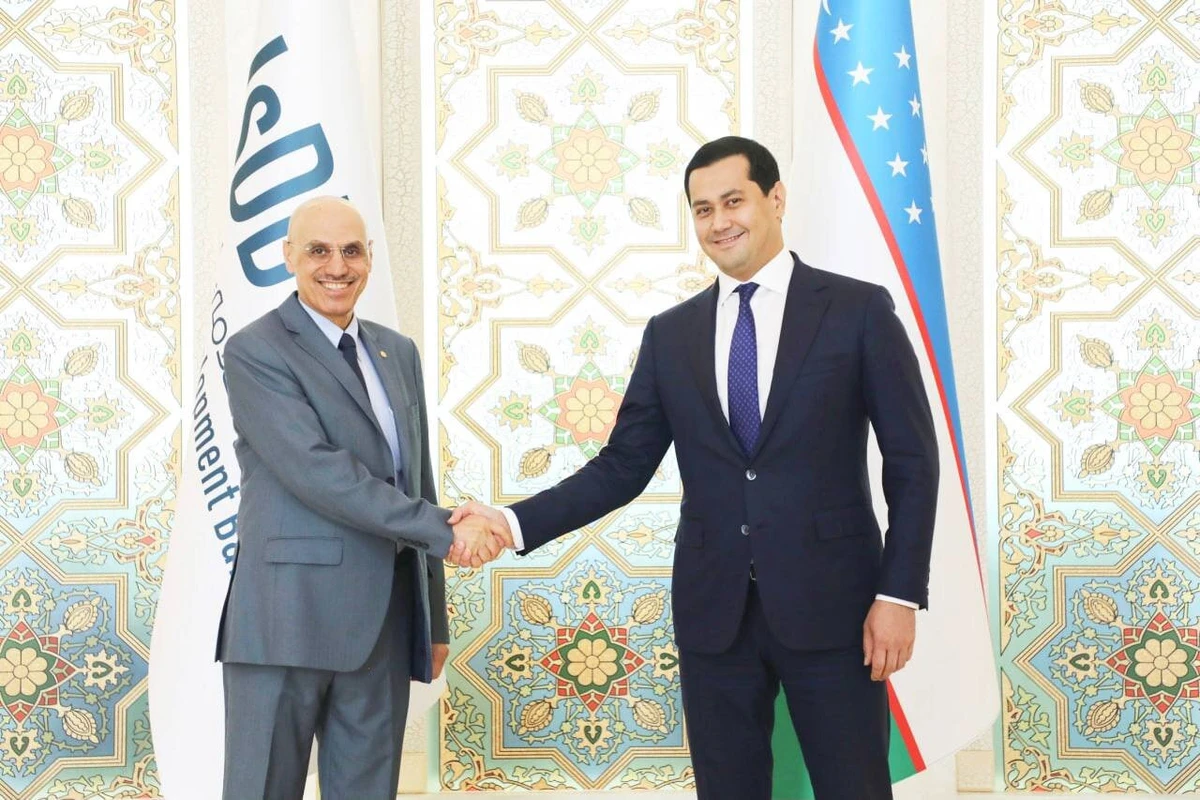 The meeting came ahead of the four-day IsDB Group Annual Meetings, which will begin on Wednesday in Tashkent. (Supplied)