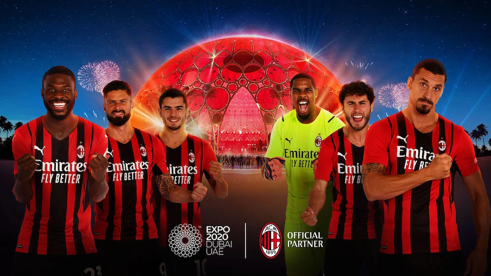 The event will see AC Milan showcase its brand, which boasts a fanbase of more than 500 million fans internationally. (expo2020dubai.com)