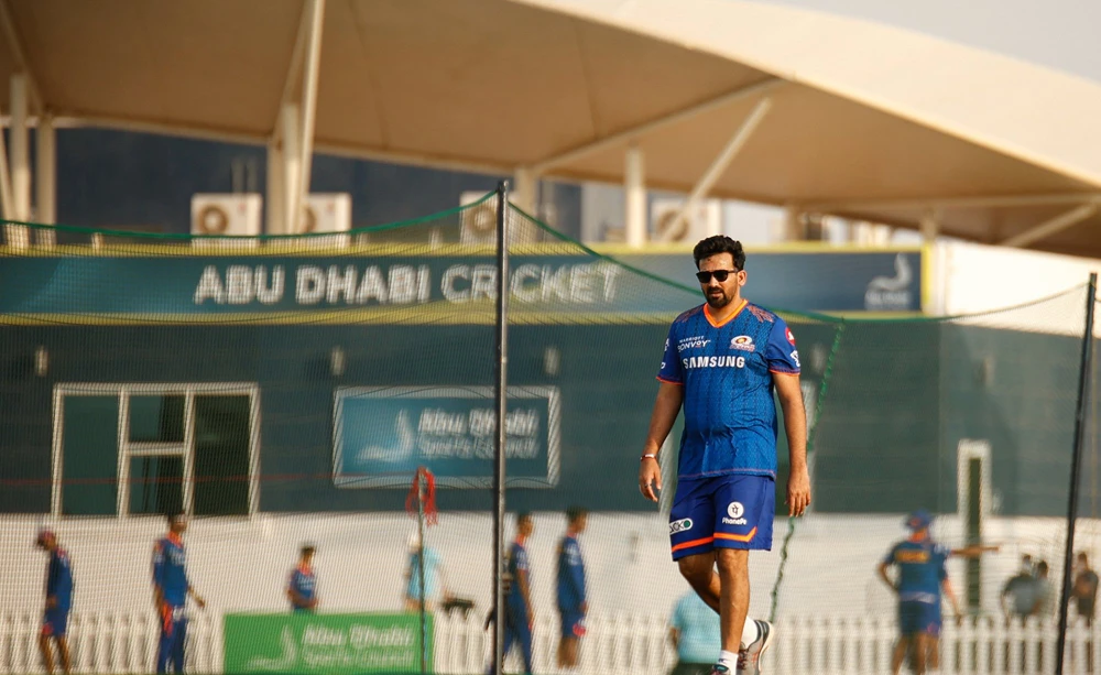 Zayed Cricket Stadium in Abu Dhabi will host the Mumbai Indians during the UAE leg of the Indian Premier League. (Twitter Photo)