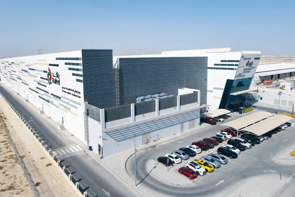 The HOPE Consortium building in Abu Dhabi where COVID-19 vaccines are stored to be shipped to different countries. (Reuters)