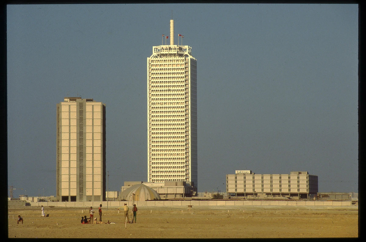 Dubai World Trade Centre, 1980. (Supplied)