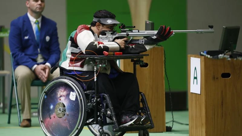 A file photo of Abdullah Al-Aryani. (Paralympics)