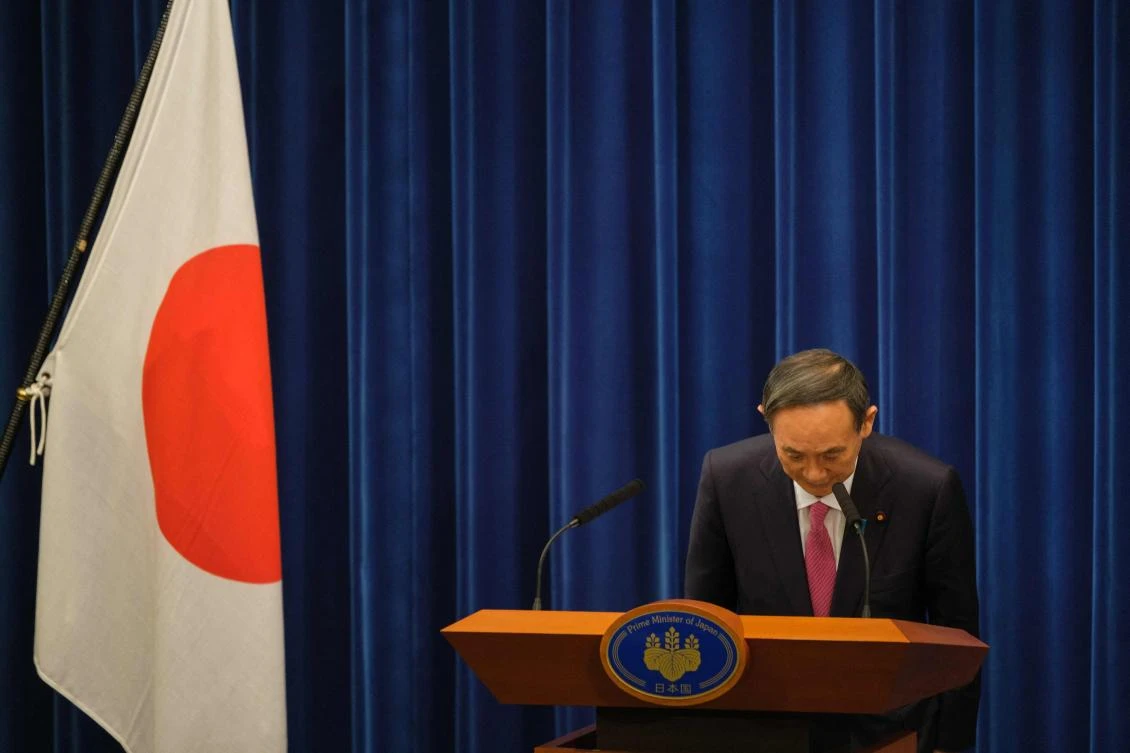 Suga bows out of party vote, paves way for new Japan leader