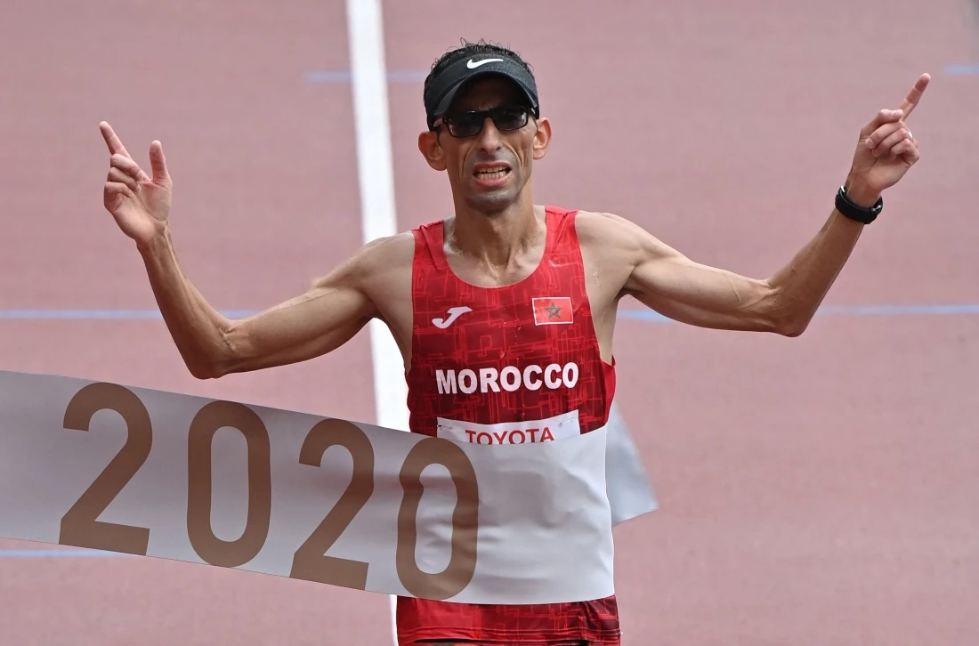 Morocco’s El-Amin Chentouf wins men’s marathon gold on last day of Tokyo 2020 Paralympic Games