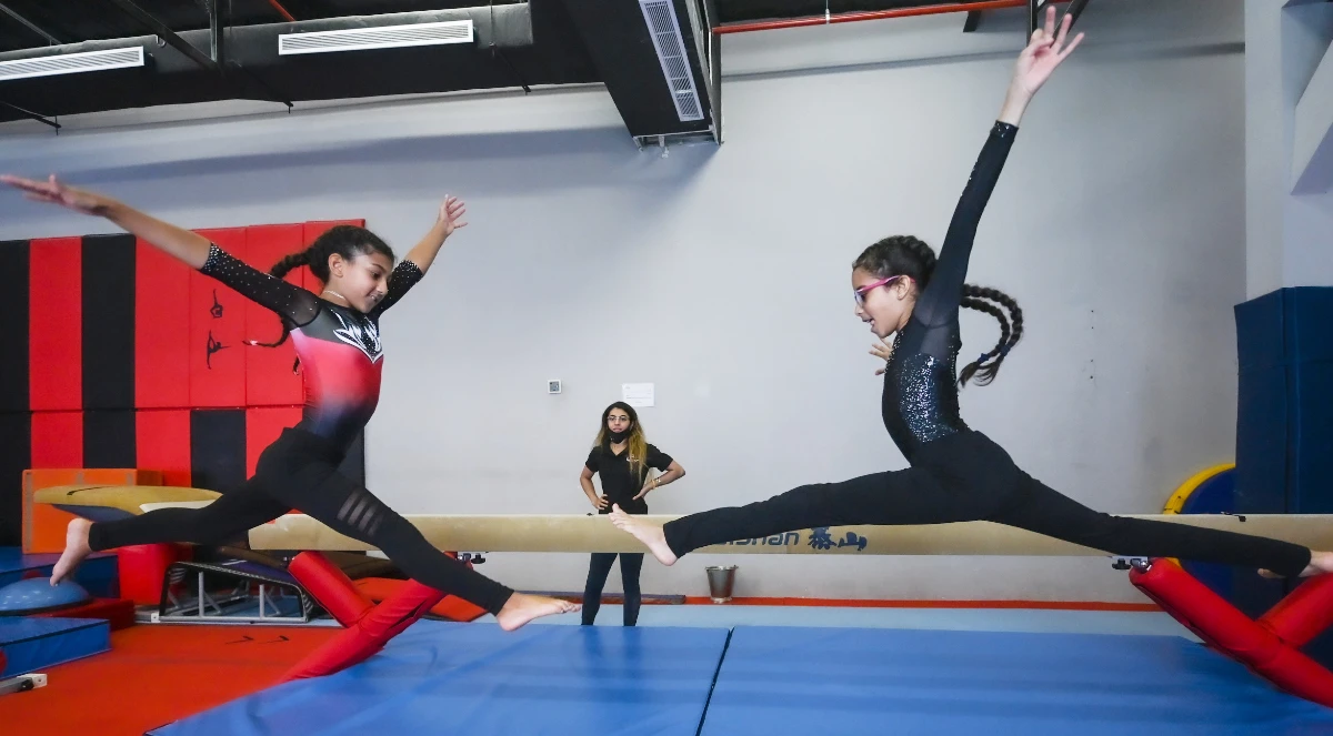 Young Saudi gymnasts set their sights on Olympic glory