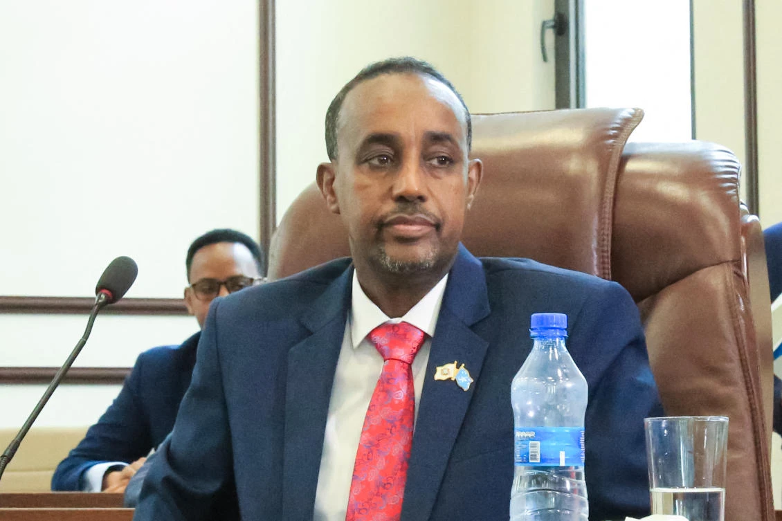 Somali Prime Minister Mohamed Hussein Roble, a Swedish-trained civil engineer. (File/AFP)