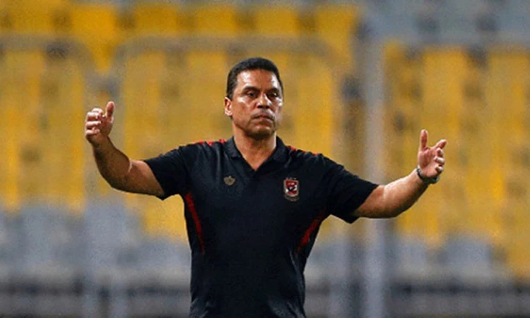 Former Al-Ahly coach Hossam Al-Badry was sacked a day after the Pharaohs drew with minnows Gabon in a 2022 World Cup qualifier. (Reuters)