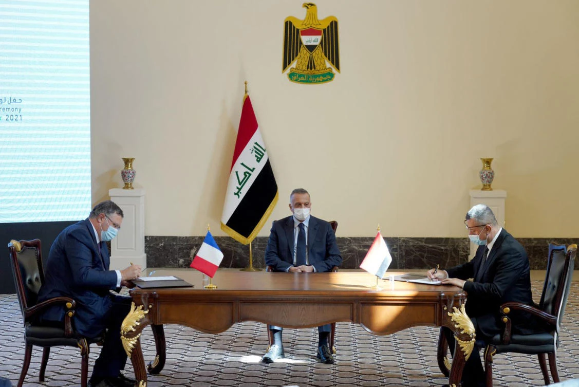 French giant signs mega deals with Iraq for oil, gas, water