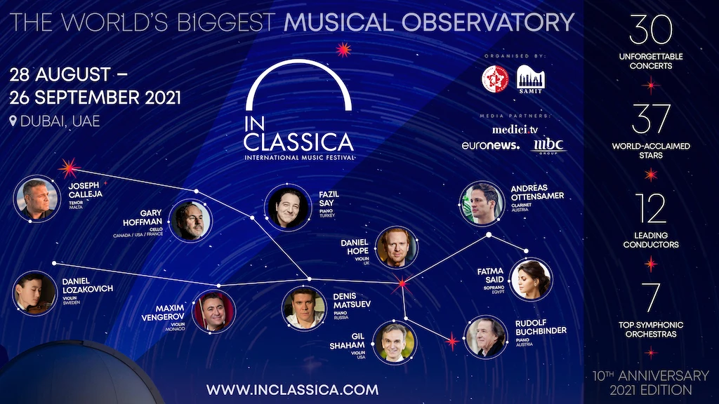 EUFSC President Konstantin Ishkhanov Announces “Exclusive” Concerts at InClassica Dubai