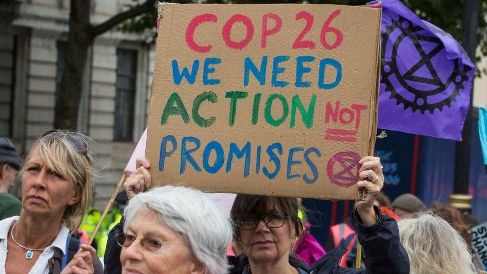 Civil society activists from many countries raised concerns about getting COVID-19 vaccines in time and expensive quarantine costs ahead of the key COP26 climate talks. (File/Getty Images)