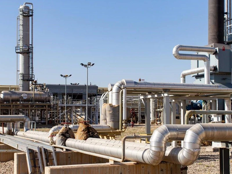 Khor Mor gas field in KRI. (Supplied)