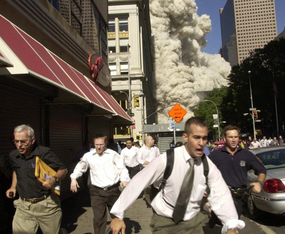 Photographer behind iconic 9/11 New York image recalls the date that lives in infamy