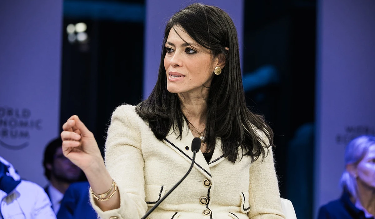 Egyptian Minister of International Cooperation Rania Al-Mashat. Social media