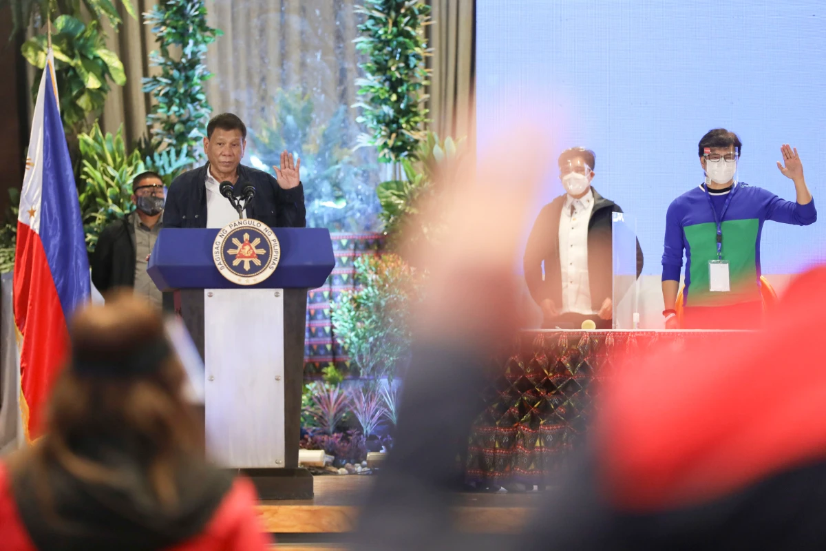 Duterte’s party picks him as VP candidate in Philippines’ 2022 election