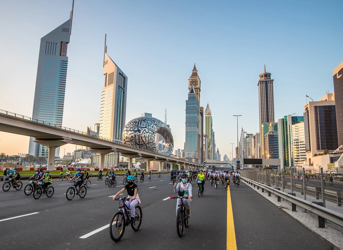 The Dubai Fitness Challenge will see sporting events take place across the city for 30 days. (WAM)
