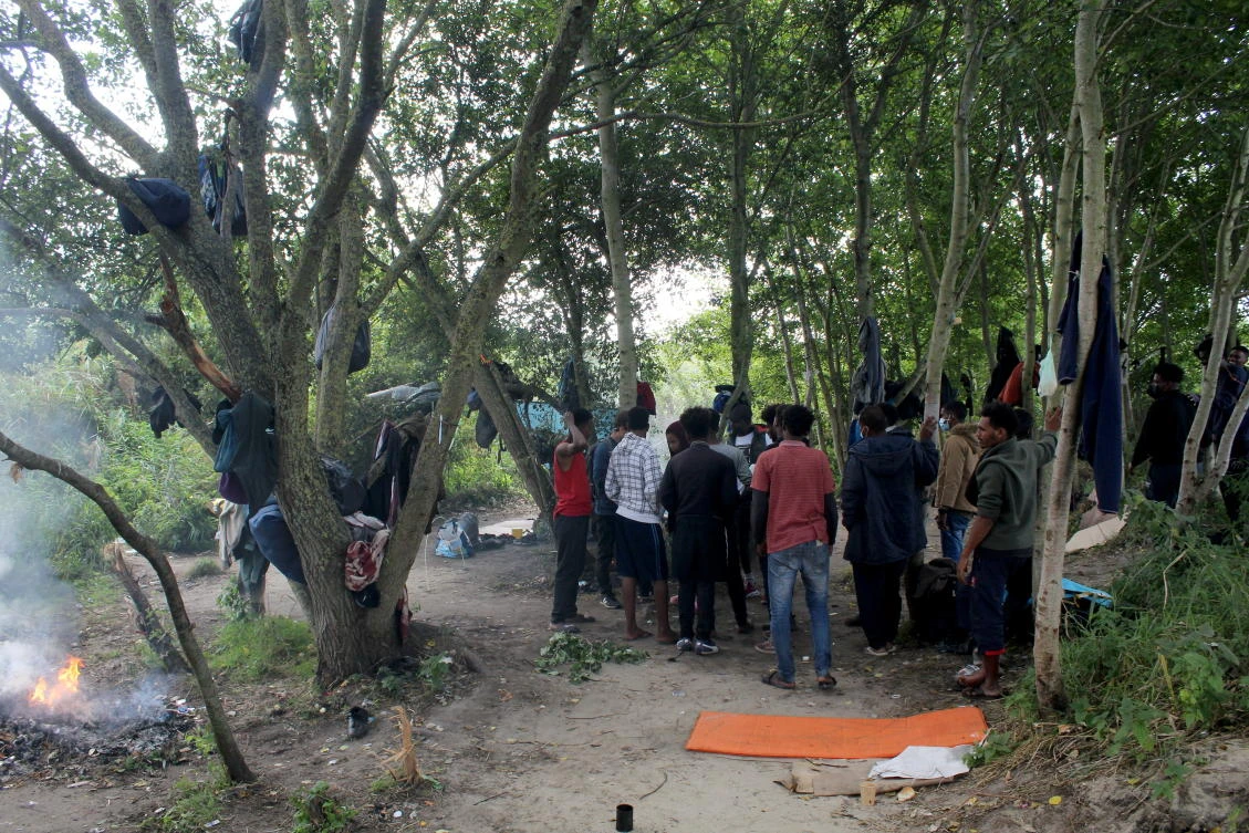 ‘We have no choice’: Migrants undeterred by UK threat to send boats back to France
