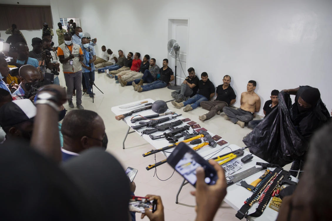Colombian ex-soldiers in Haiti accuse police of torture