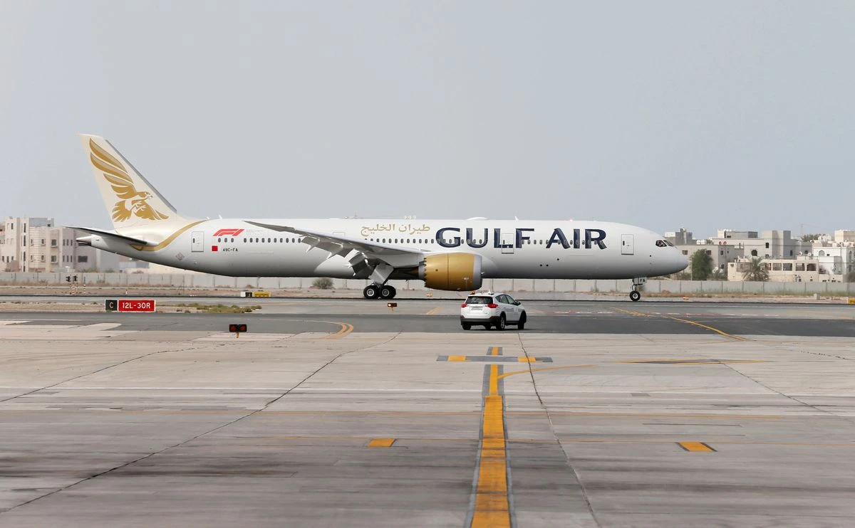 This picture shows a Gulf Air airplane. (Reuters)