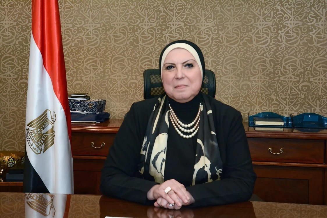 Egyptian Trade and Industry Minister Nevin Gamea said both countries are working on strengthening trade and commercial ties. (Egypt Ministry of Trade and Industry)