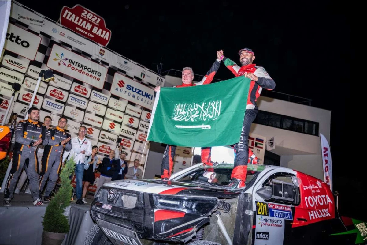 Glorious Italian Baja for Saudi drivers as Al-Rajhi wins race, Akeel makes history with T3 title