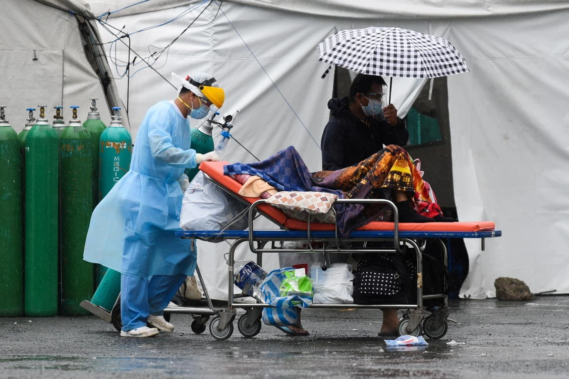 The capital region, an urban sprawl of 16 cities that is home to 13 million people, is the country’s coronavirus epicenter. (Reuters)