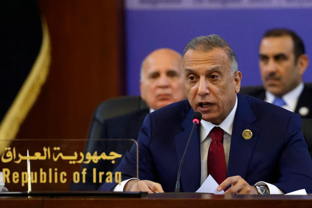 The assurance of support from the international community that Iraqi PM Mustafa Al-Kadhimi evidently enjoys is something that eluded his predecessors. (AFP)