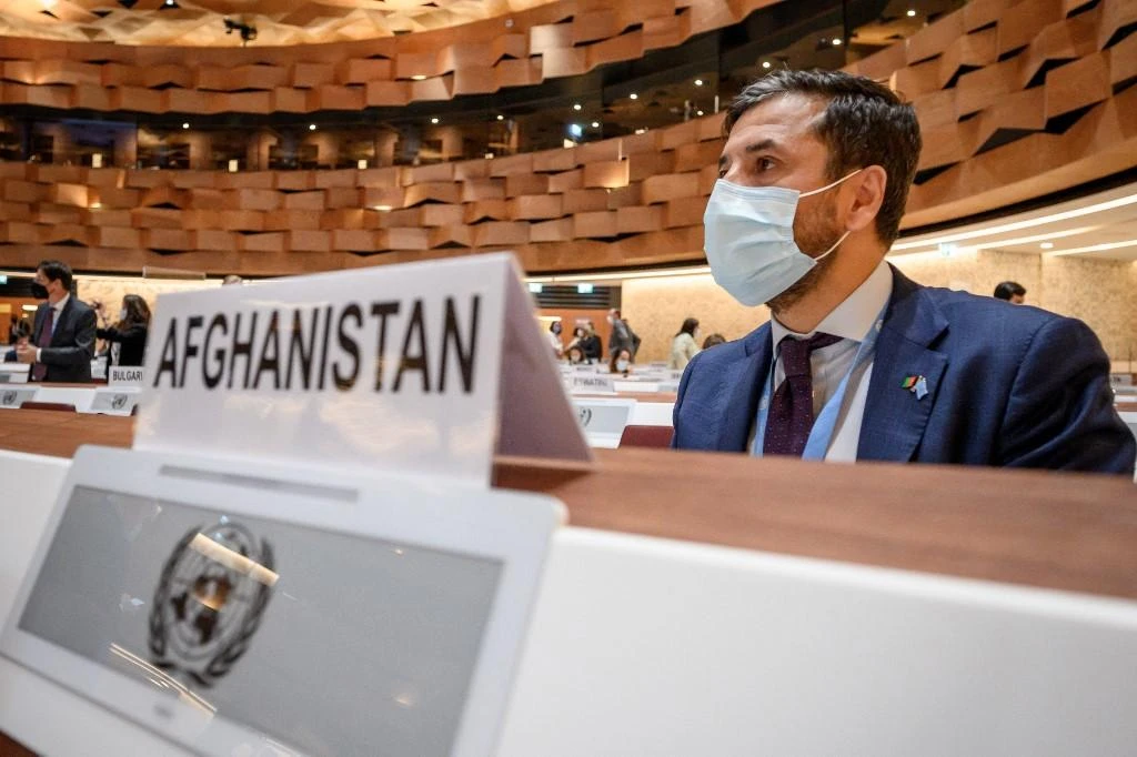 Afghanistan’s envoy to the UN Nasir Ahmad Andisha accused the Taliban of carrying out ‘widespread atrocities’ in the Panjshir valley, the last major part of the country to hold out against them. (AFP)