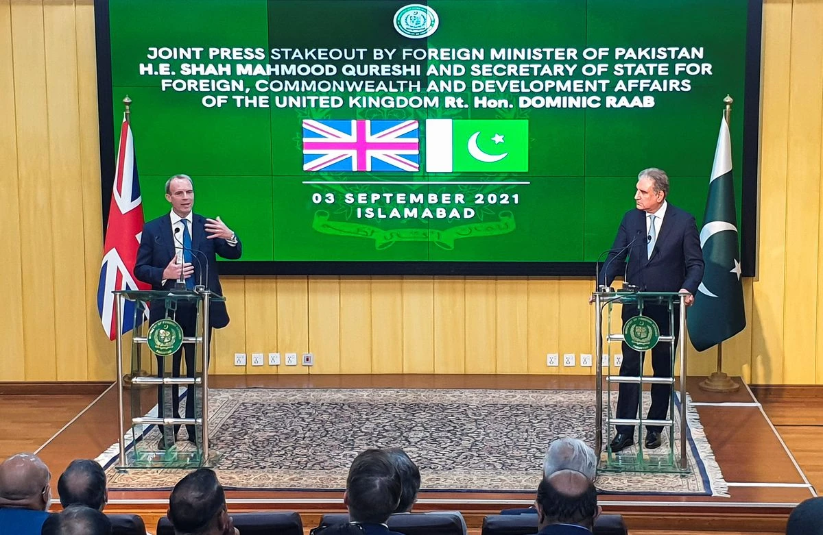 Pakistan FM urges UK to engage with Taliban to avert ‘anarchy, chaos’