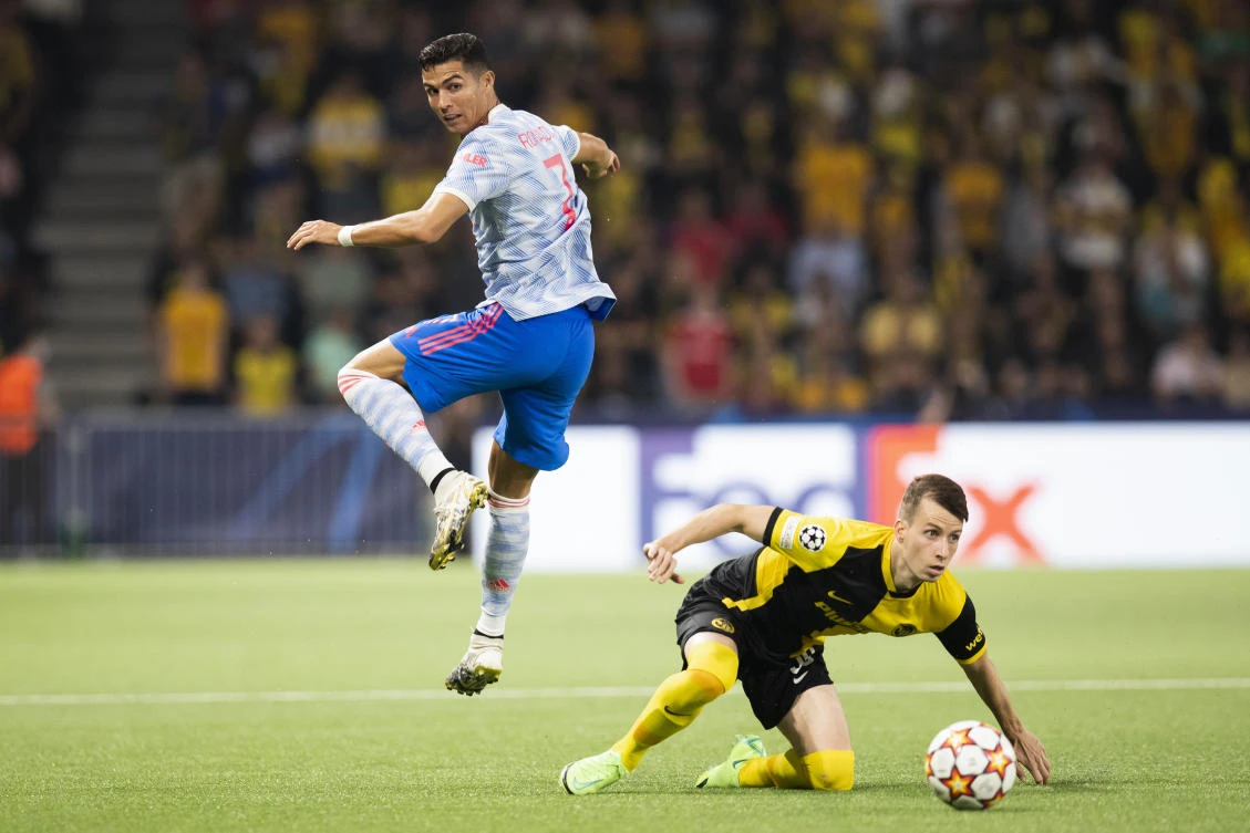 Ronaldo scores but Man United beaten 2-1 at Young Boys