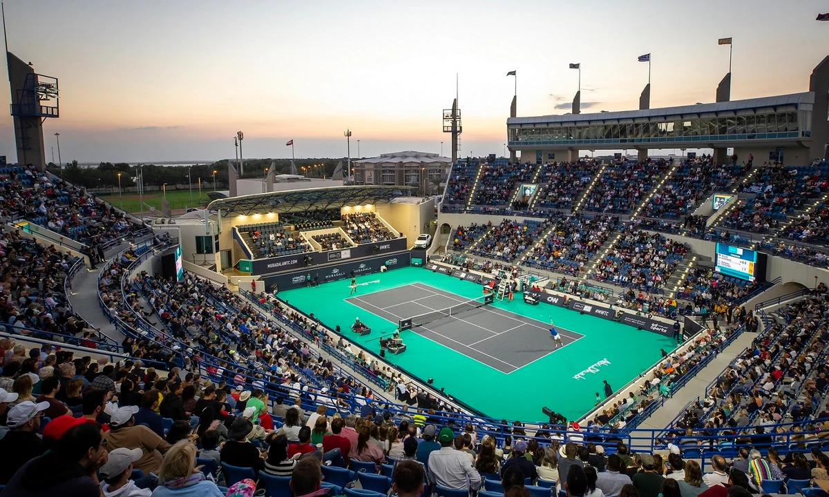 The Mubadala World Tennis Championship will this year welcome back restricted live audiences across the three-day event. (Flash Entertainment)