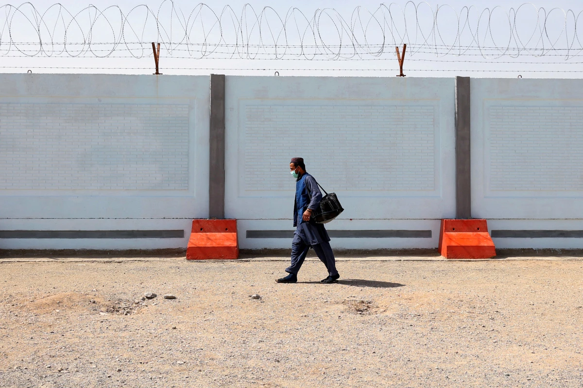 Afghan refugee camp in Iran. (File/REUTERS)