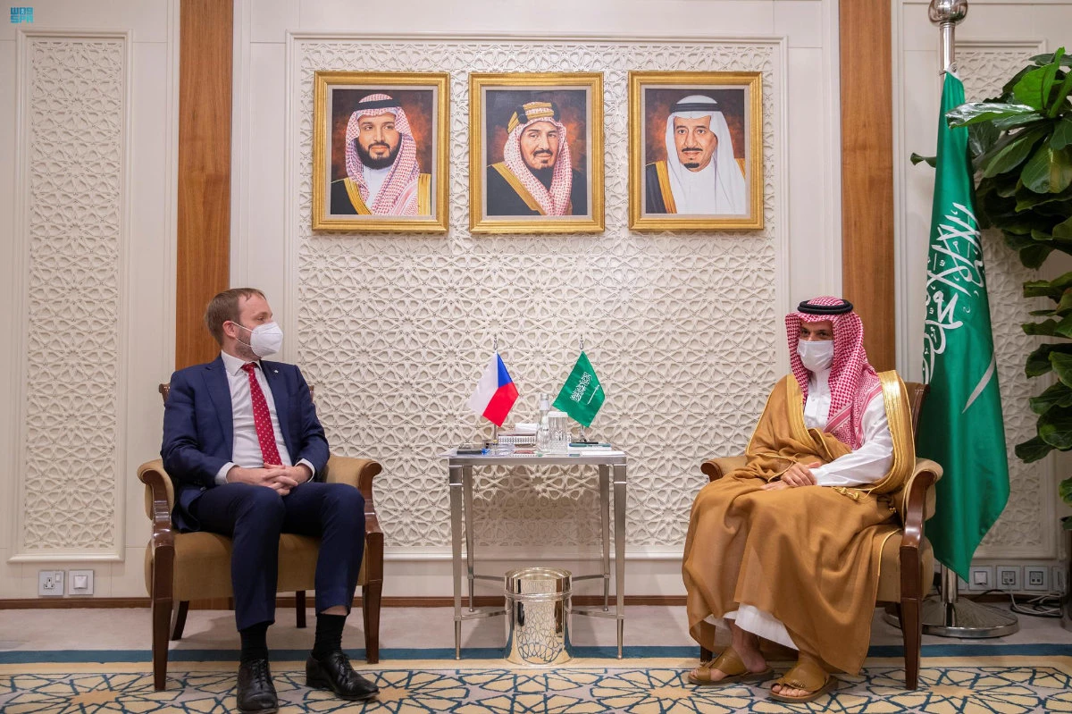Saudi and Czech foreign ministers discuss bilateral relations