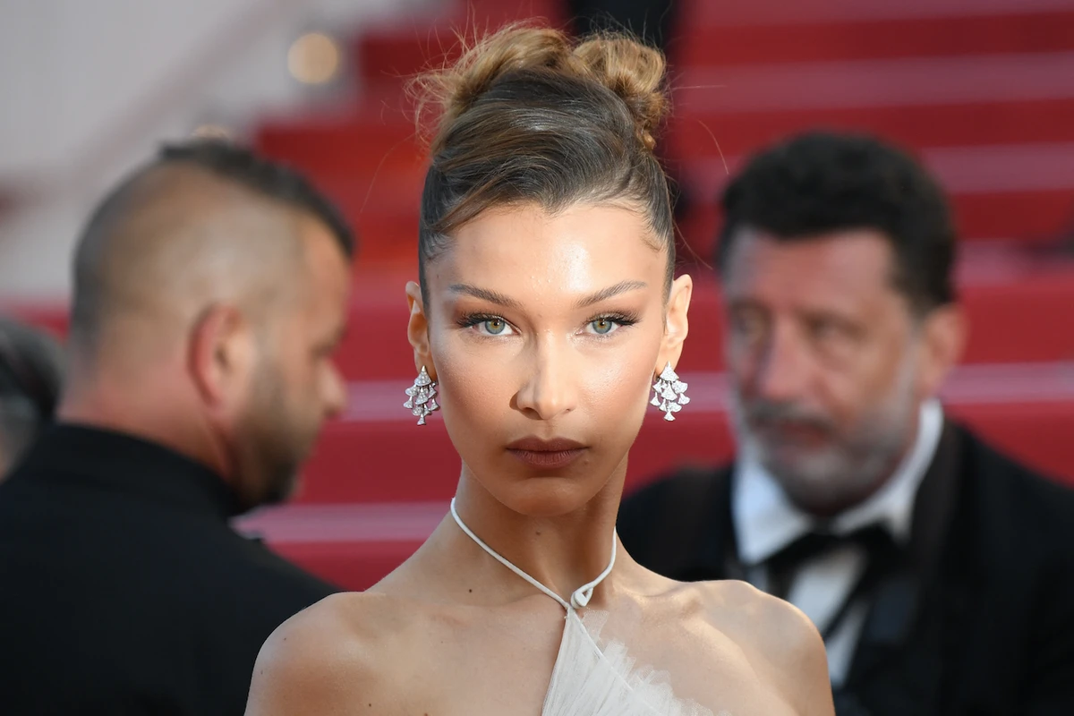 The catwalk star shared a picture from her camera roll on her Instagram story on Wednesday of a nurse giving the model an injection in her arm. (AFP)