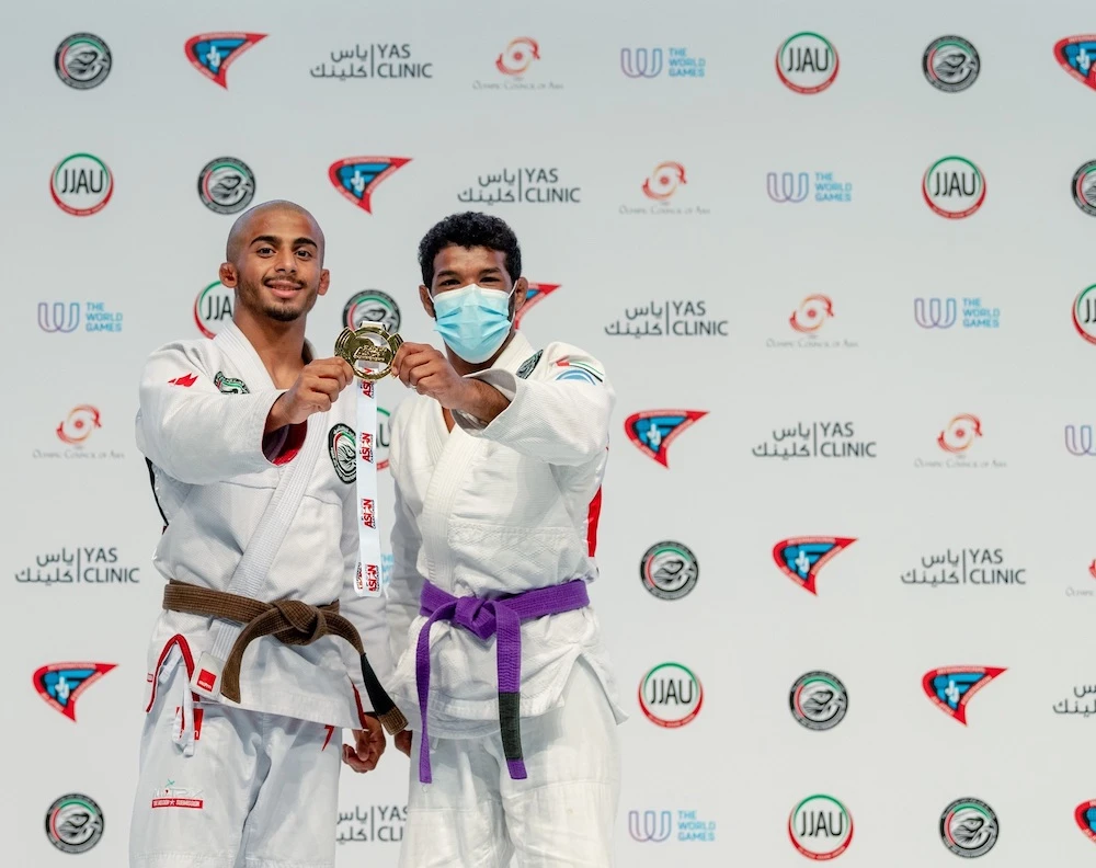Emirati athletes dominated the 5th Asian Jiu-Jitsu Championship in Abu Dhabi. (UAEJJF)