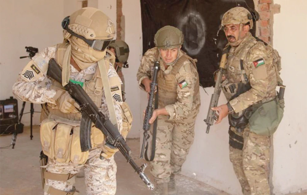 Egypt, Saudi Arabia, the US, the UK, Greece, Jordan, Pakistan, and Cyprus participated in the joint exercises, with another 13 states observing. (SPA)