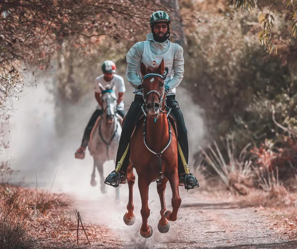 Saudi Arabia’s Hamoud bin Saleh Al-Badi finishes 5th at Endurance World Championship for junior horses