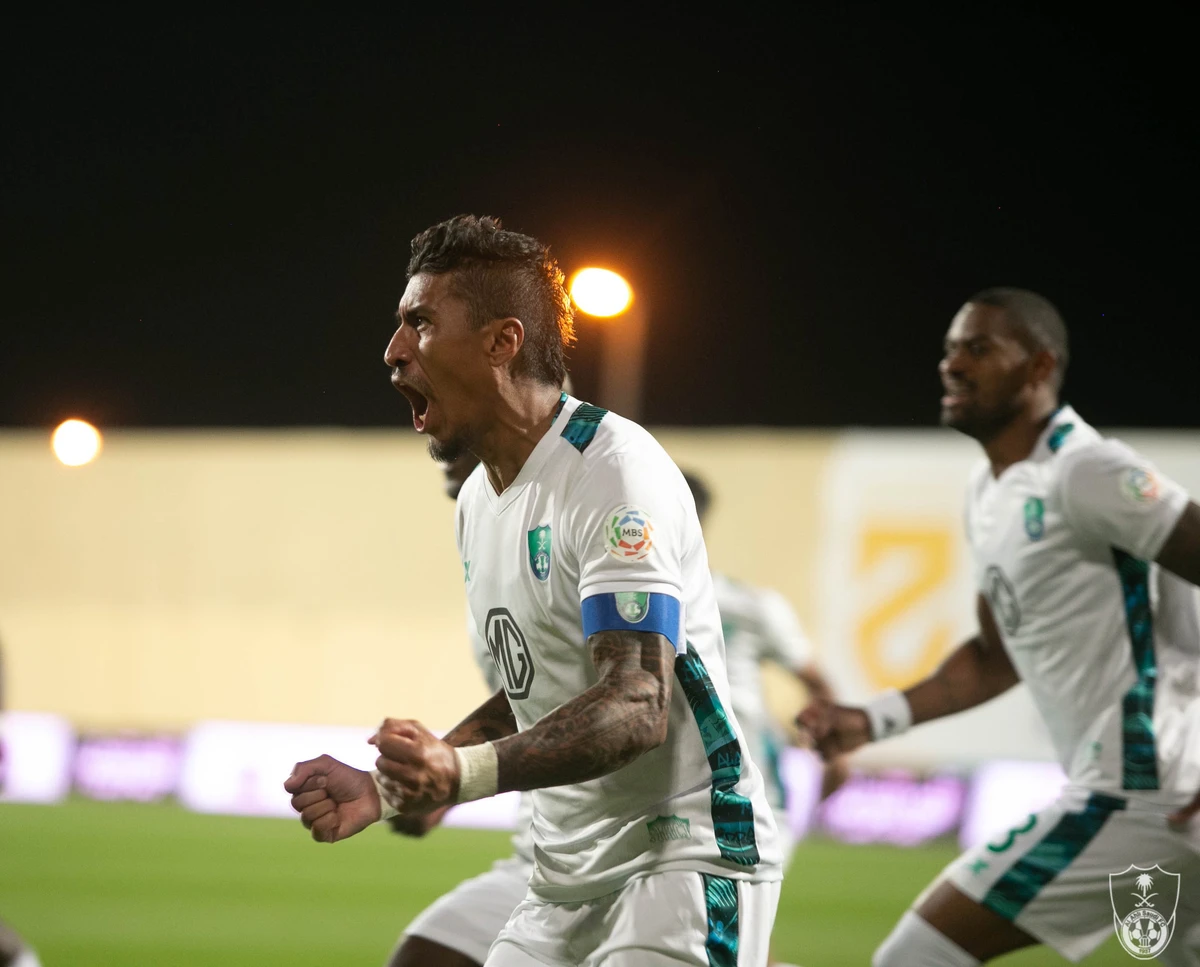 Paulinho's three-year contract with Al-Ahli was terminated after just two months. (Al-Ahli Twitter)