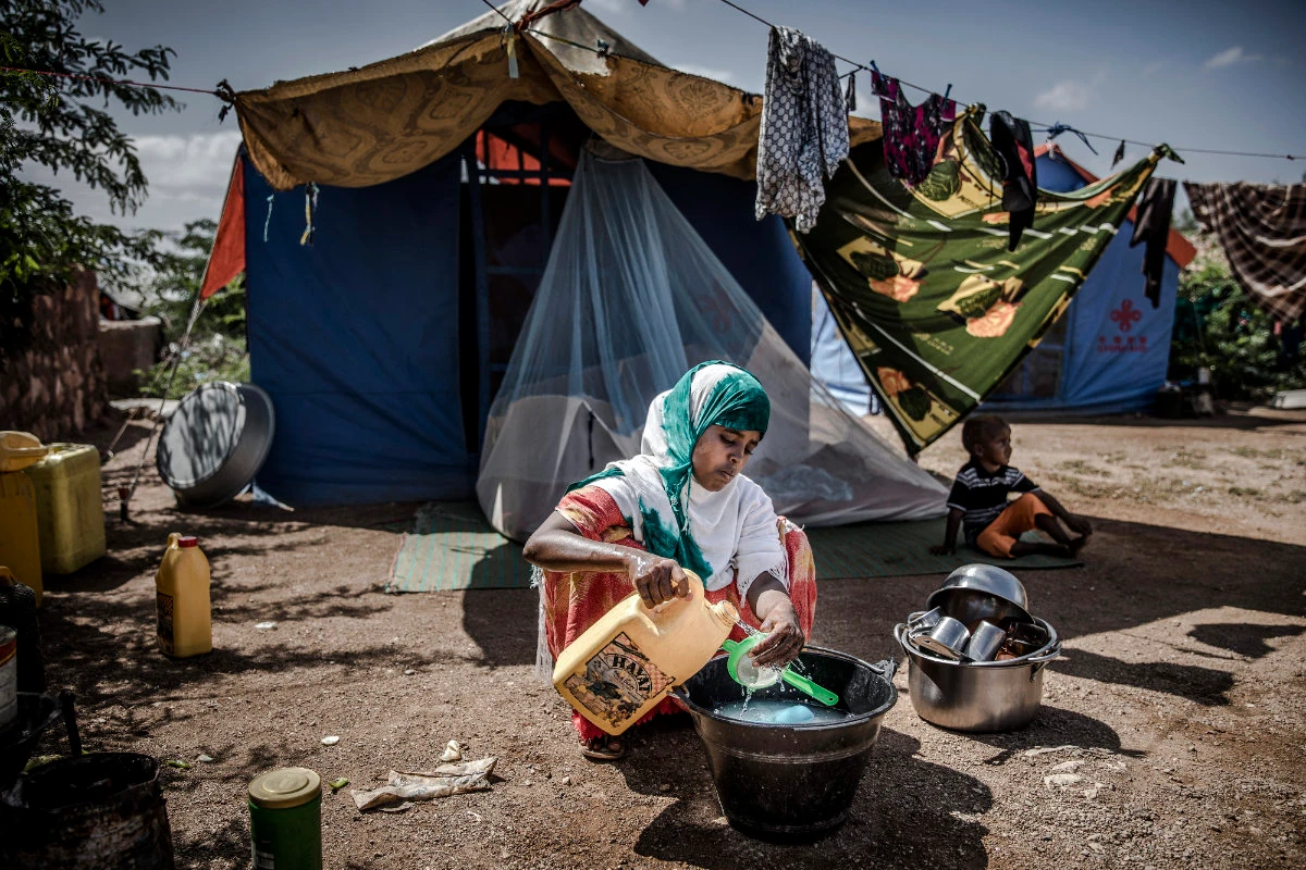 Immediate global action on climate change could reduce impending large-scale climate migration by up to 80 percent, the World Bank has said, amid warnings over the future stability of North Africa. (AFP)