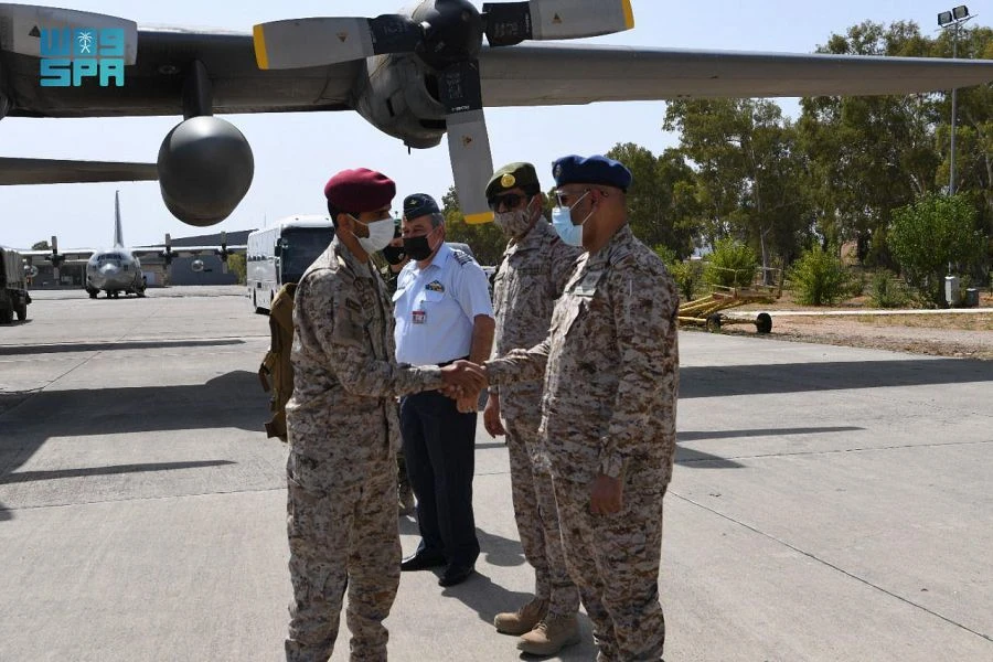Royal Saudi Land Forces arrive in Greece to participate in special operations drill