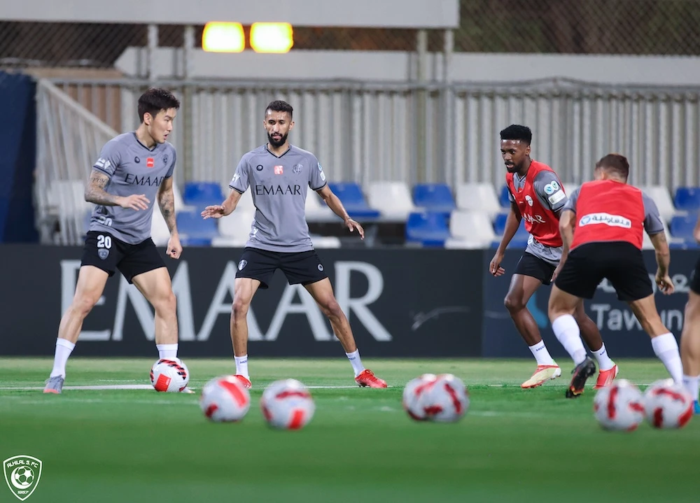Al-Hilal have the most expensive assets of all, worth a collective $71.76 million. (Twitter: @Alhilal_EN)
