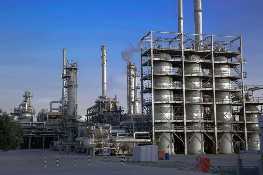 The Mina Al-Ahmadi oil refinery