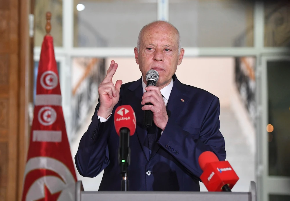 Tunisia’s Saied issues decree strengthening presidential powers
