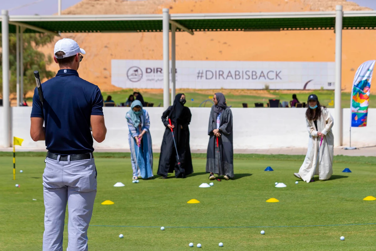 Following its acquisition of Dirab Golf and Country Club, Golf Saudi has now reopened the course and clubhouse to the public. (Golf Saudi)
