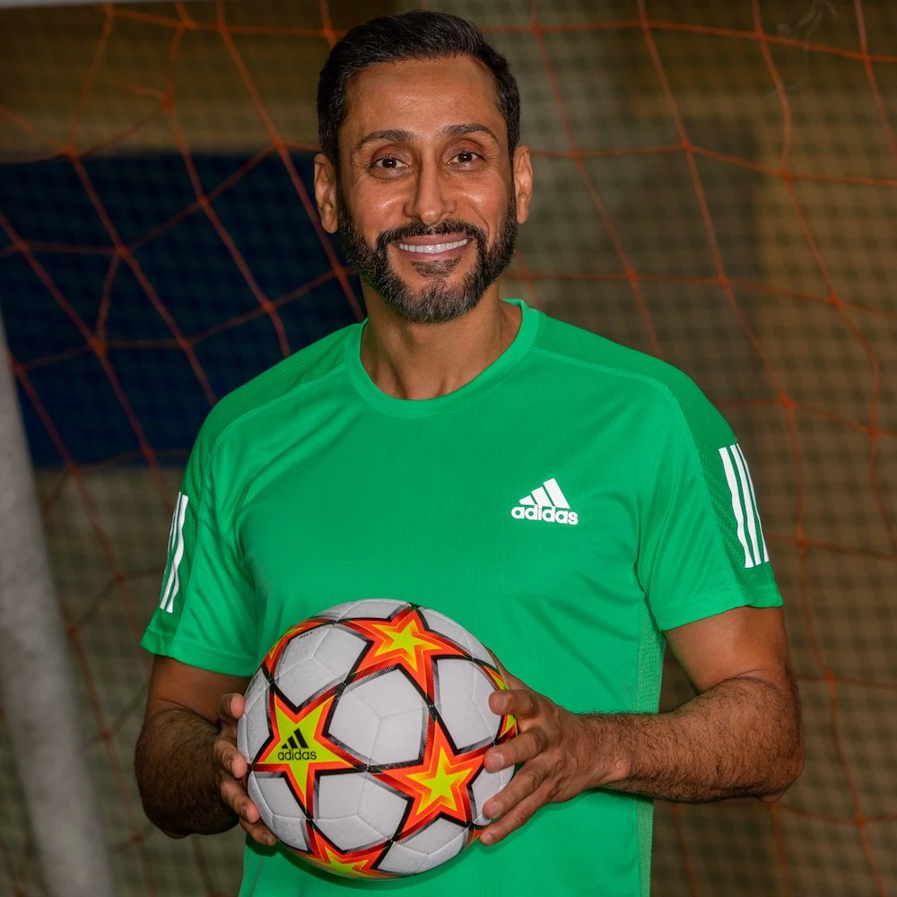 Sami Al-Jaber is one of Saudi Arabia’s greatest footballers having represented the country in four World Cup finals. (adidas)
