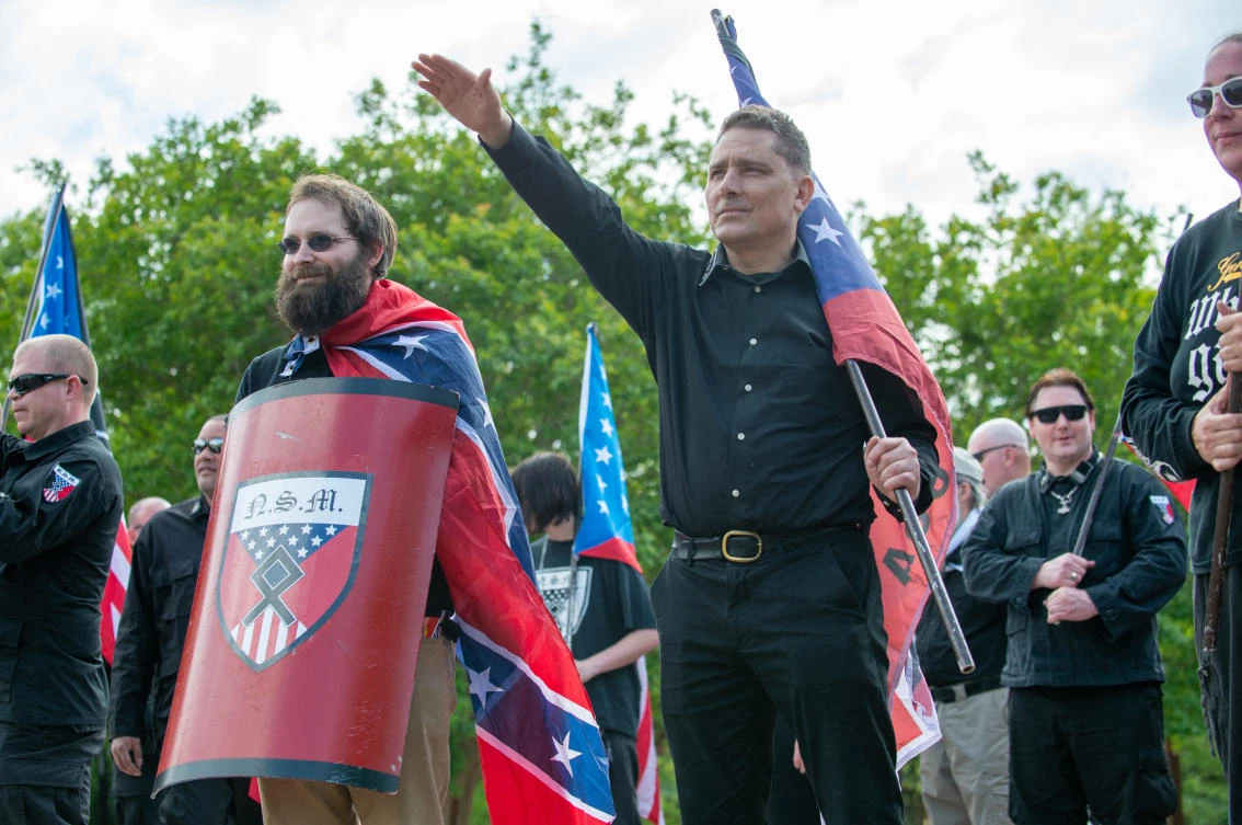 Neo-Nazis are still on Facebook. And they’re making money