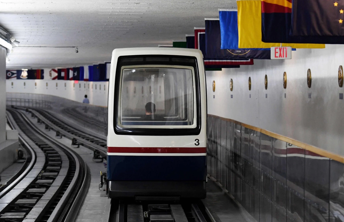 ‘Swift chariots of democracy’: all aboard Washington’s secret subway