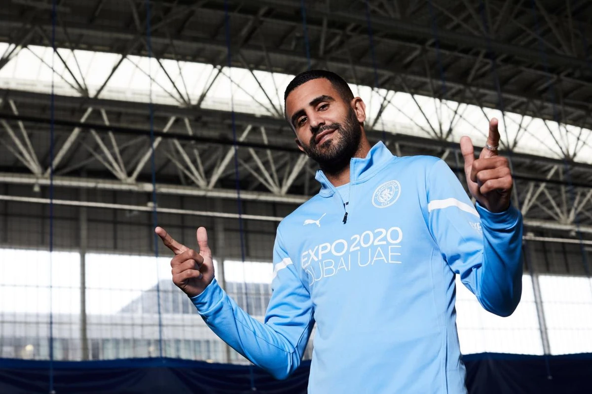 Manchester City have announced Expo 2020 Dubai as their official training kit partner. (Manchester City FC)