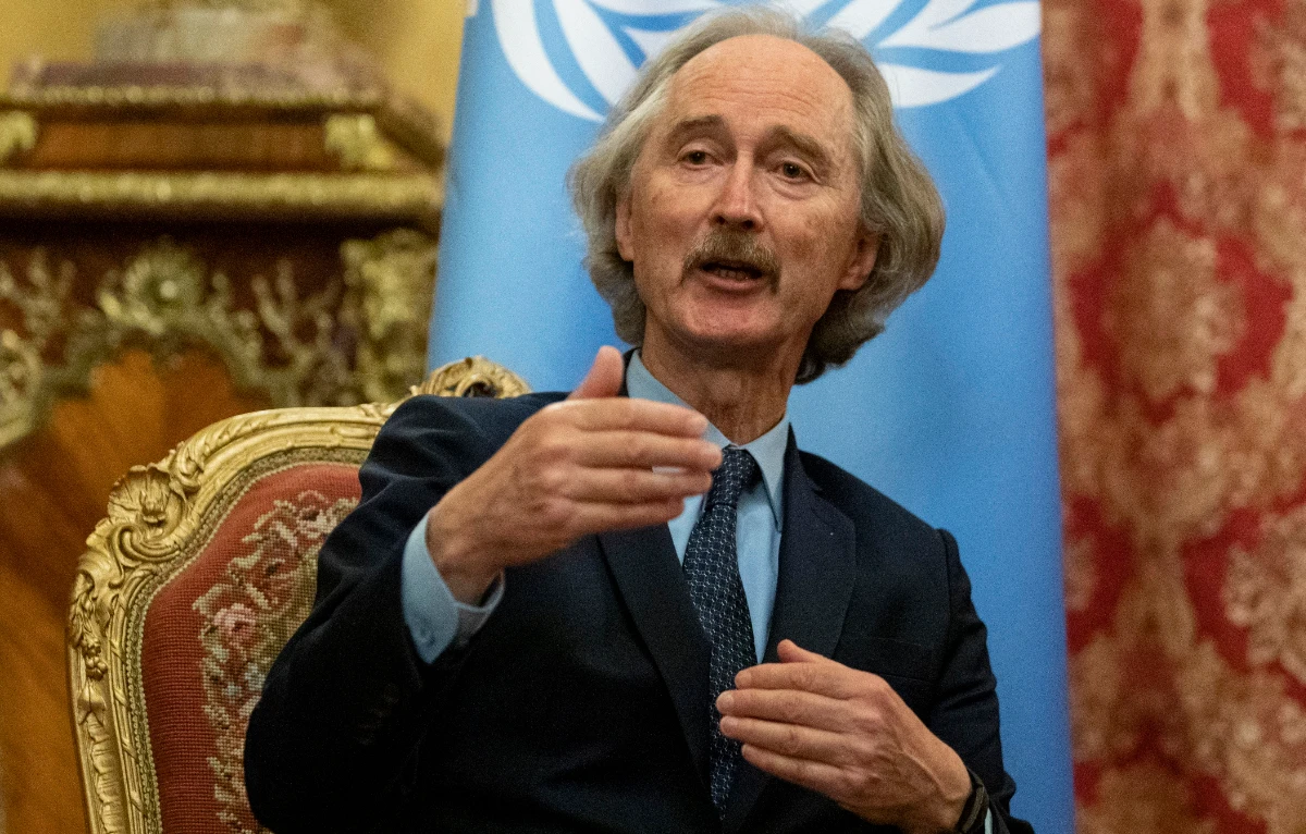 Parties to the conflict in Syria will return to the negotiating table in October to discuss a new constitution, says Geir Pederson, UN special envoy for Syria. (AP/File)