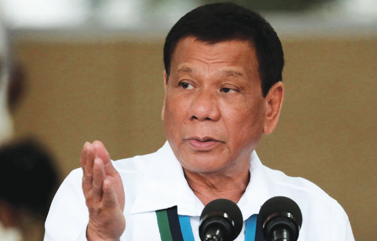 Philippines President Rodrigo Duterte has urged the public to get immunized, specifically Filipinos residing in areas with plentiful supplies of COVID-19 vaccine. (File/Reuters)